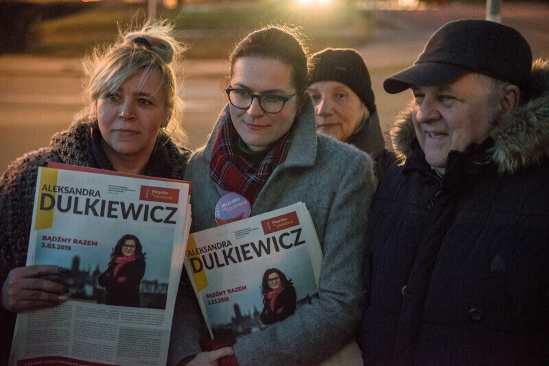 Zdjęcie Konferencja prasowa Aleksandry Dulkiewicz 2