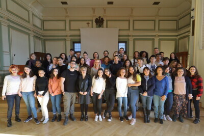 Młodzież z Erasmusa w Radzie Miasta Gdańska