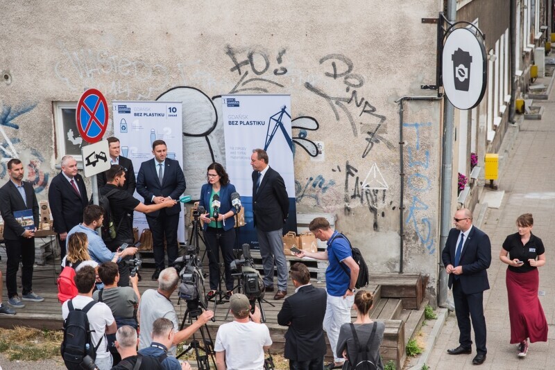 Zdjęcie Objazd prezydent Aleksandry Dulkiewicz po Gdańsku 1