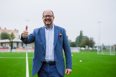 Otwarcie boiska przy ZSM