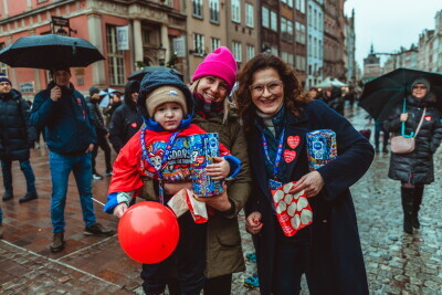 Prezydent Aleksandra Dulkiewicz kwestowała na rzecz WOŚP