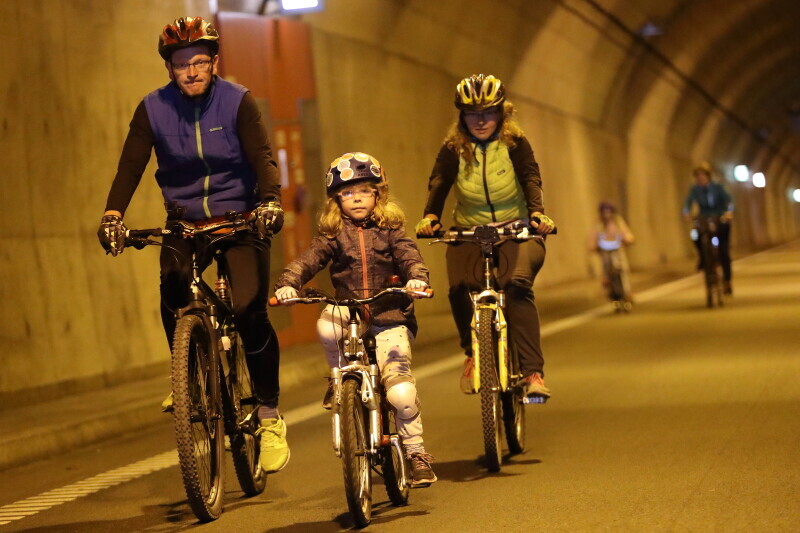 Zdjęcie Przejazd rowerowy przez tunel pod Martwą Wisłą 5