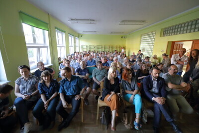 Spotkanie rady dzielnicy Wrzeszcz Dolny z mieszkańcami