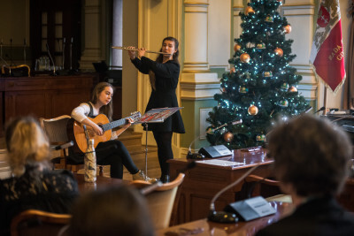 Świąteczne spotkanie stypendystów Fahrenheita