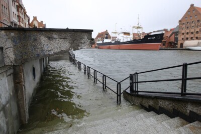 Wichura i cofka w Gdańsku