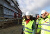 Wizyta na budowie szkoły Jabłoniowa