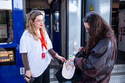 Zdjęcia z pociągu Wyzwolenie